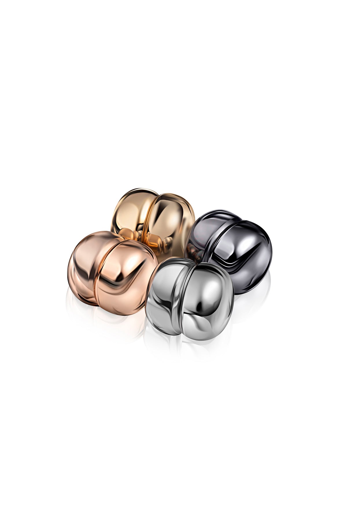 Gold, Rose Gold, Silver, and Gunmetal